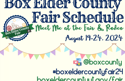 Box Elder County Fair Schedule 2024 August 19-24